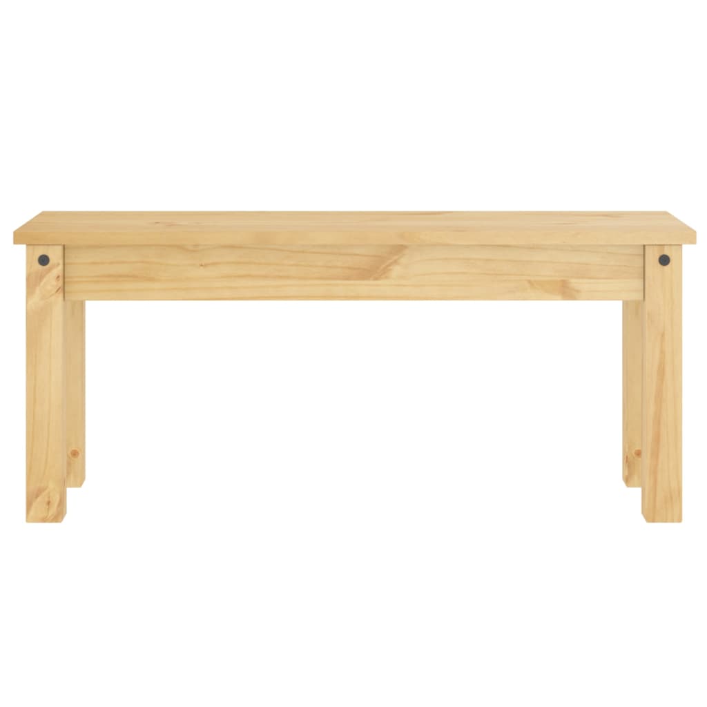 Dining Bench Panama 105x30x45 cm Solid Wood Pine