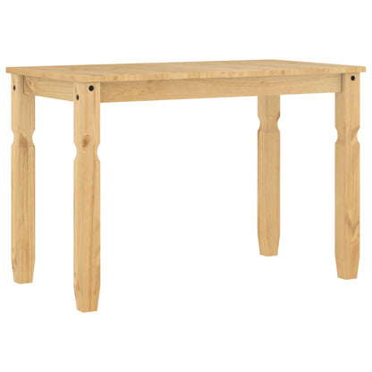 Dining Table Corona 112x60x75 cm Solid Wood Pine