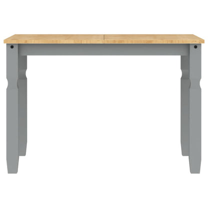 Dining Table Corona Grey 112x60x75 cm Solid Wood Pine