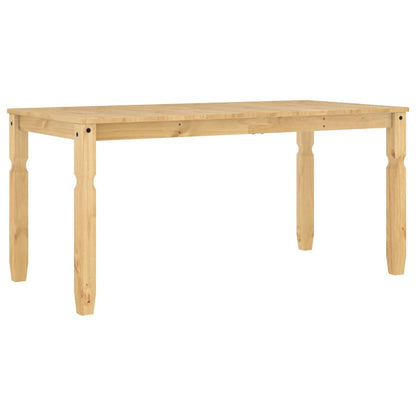 Dining Table Corona 160x80x75 cm Solid Wood Pine