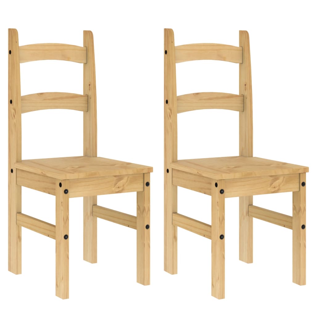 Dining Chairs 2 pcs 40x46x99 cm Solid Wood Pine