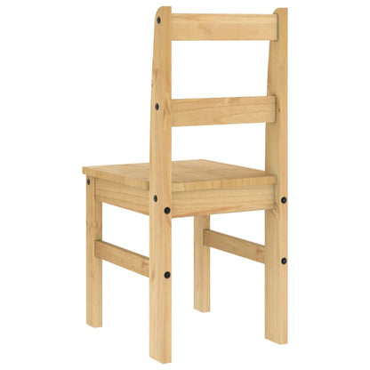 Dining Chairs 2 pcs Panama 40x46x90 cm Solid Wood Pine