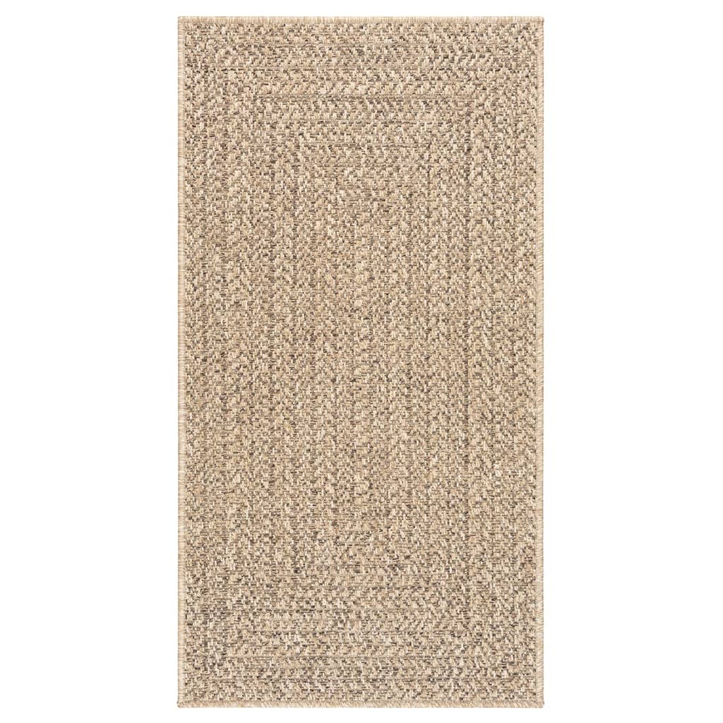 Rug ZIZUR 60x110 cm Jute Look Indoor and Outdoor