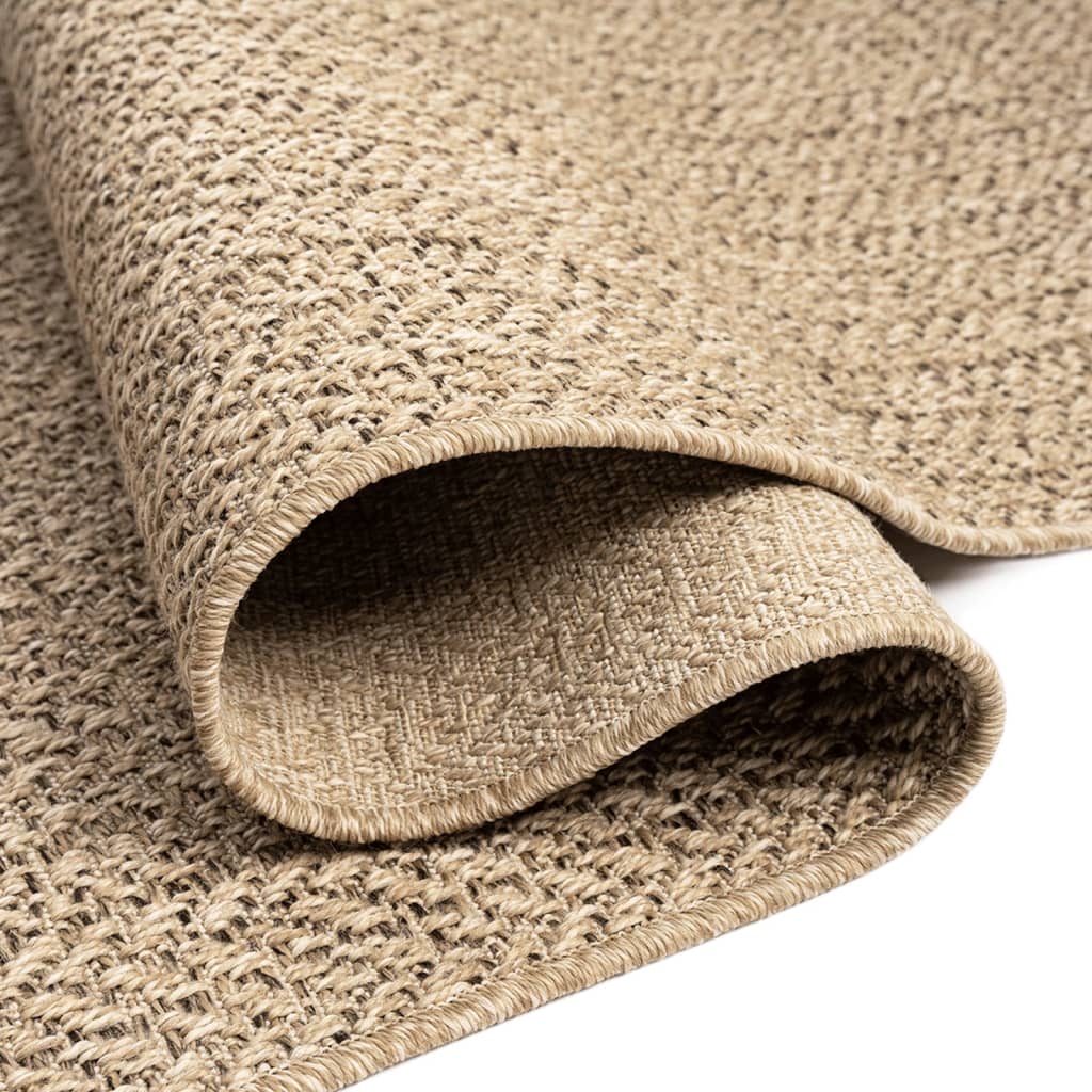 Rug ZIZUR 60x110 cm Jute Look Indoor and Outdoor