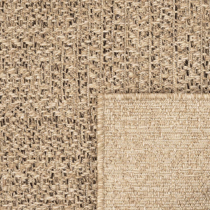 Rug ZIZUR 80x200 cm Jute Look Indoor and Outdoor