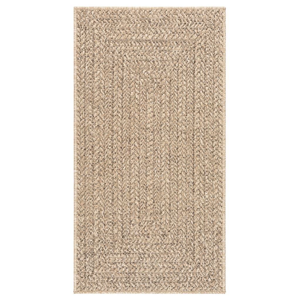 Rug ZIZUR 100x200 cm Jute Look Indoor and Outdoor