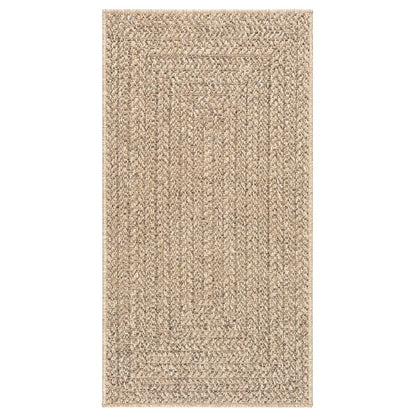 Rug ZIZUR 100x200 cm Jute Look Indoor and Outdoor