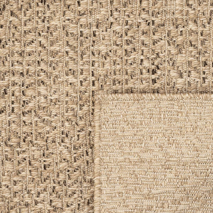 Rug ZIZUR 80x250 cm Jute Look Indoor and Outdoor