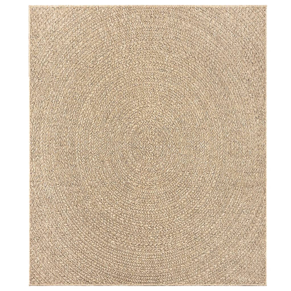 Rug ZIZUR 240x340 cm Jute Look Indoor and Outdoor