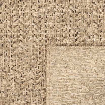 Rug ZIZUR 240x340 cm Jute Look Indoor and Outdoor