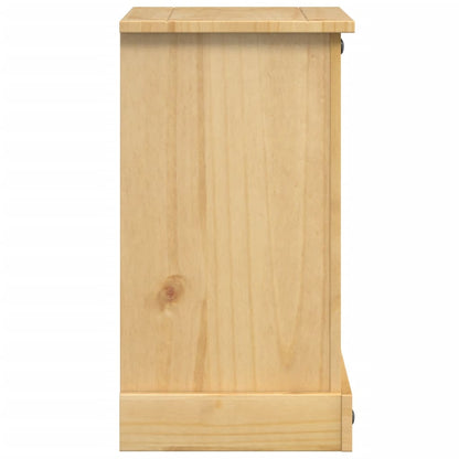 Bedside Cabinet Corona 45x35x64 cm Solid Wood Pine