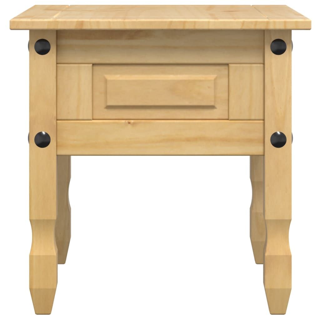 Side Table Corona 50x50x50 cm Solid Wood Pine