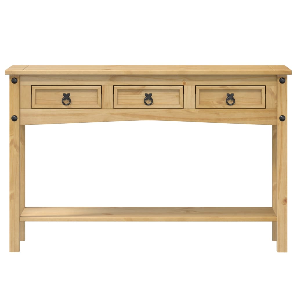 Console Table Corona 114x34.5x73 cm Solid Wood Pine