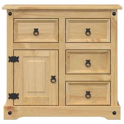 Sideboard Corona 80x40x75 cm Solid Wood Pine