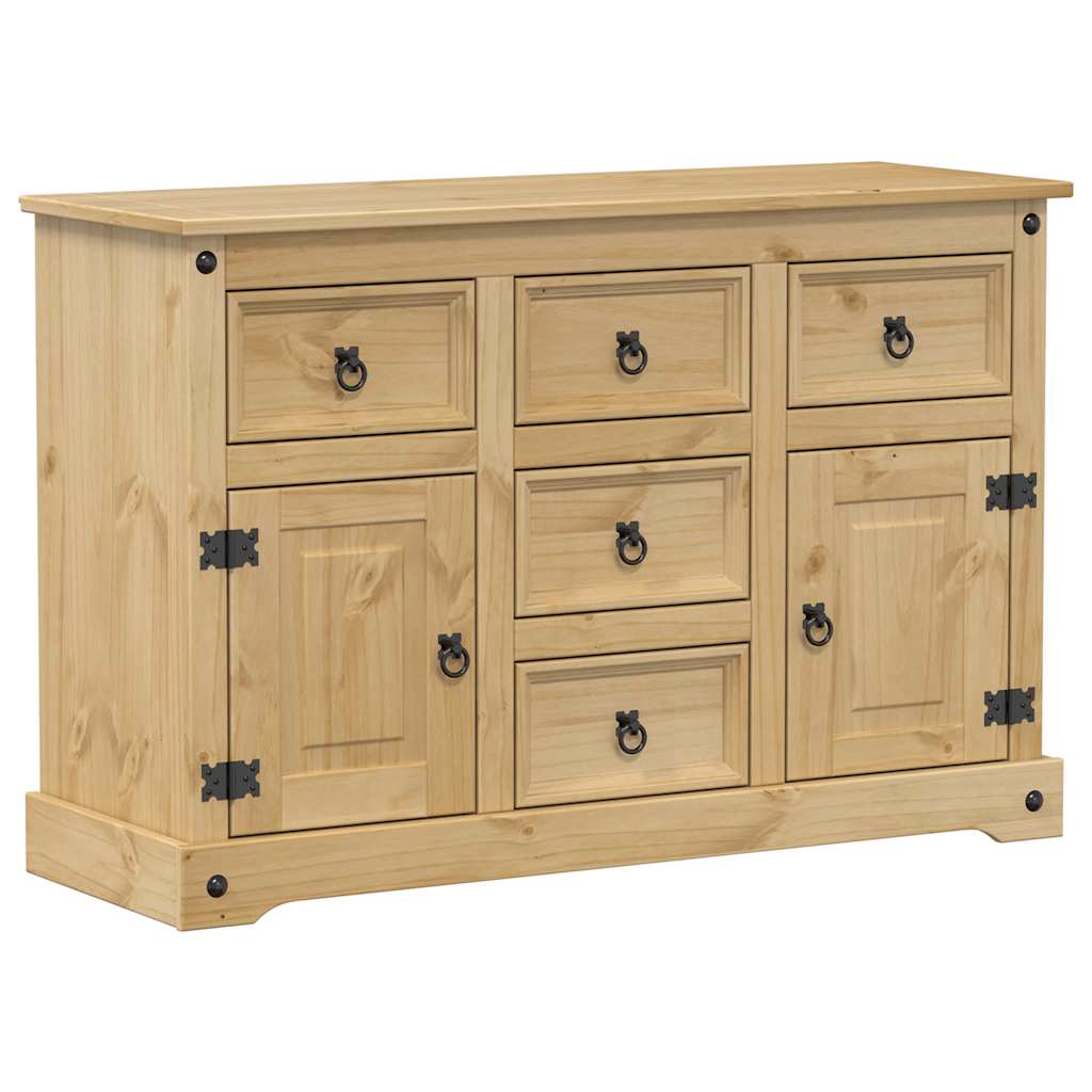 Sideboard Corona 112x40x75 cm Solid Wood Pine