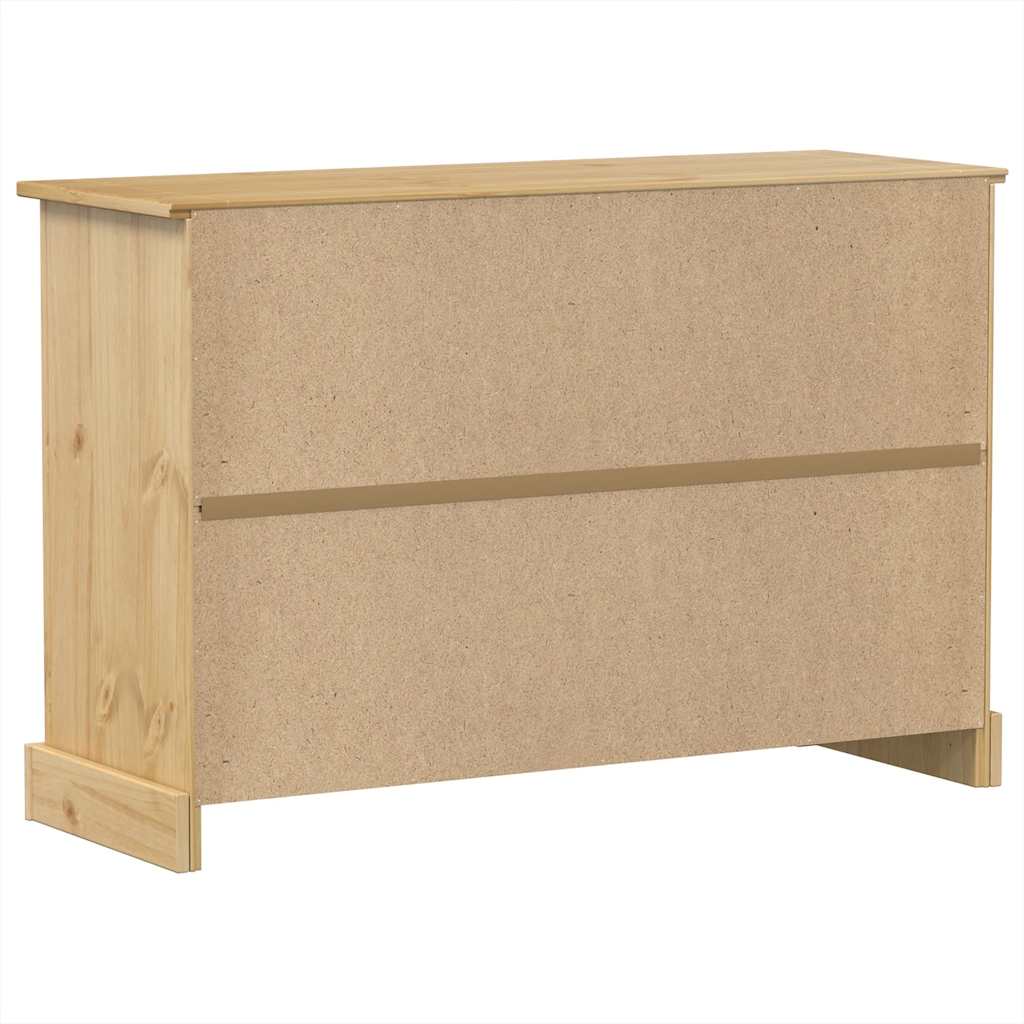 Sideboard Corona 112x40x75 cm Solid Wood Pine