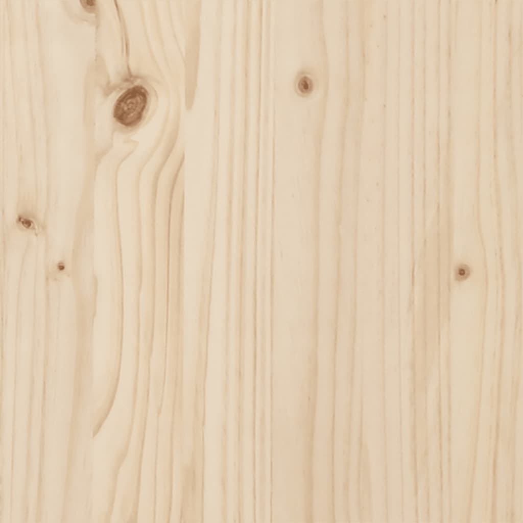 6 Piece Garden Sofa Set Solid Wood Pine
