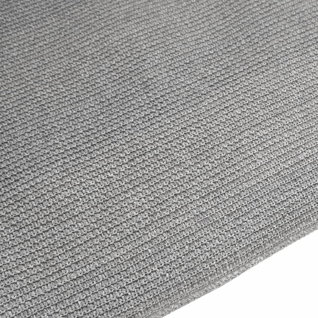 Privacy Net Light Grey 1.5x10 m HDPE 150 g/m²