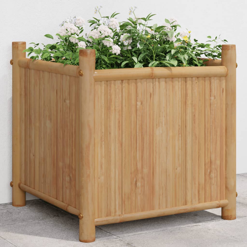 Planter 40x40x40 cm Bamboo