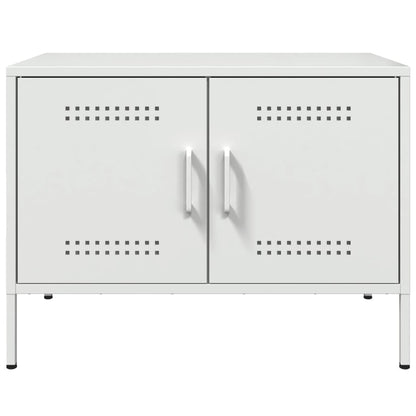 TV Cabinet White 68x39x50.5 cm Steel