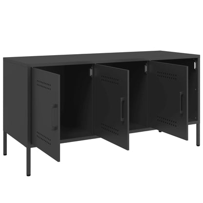 TV Cabinet Black 100.5x39x50.5 cm Steel