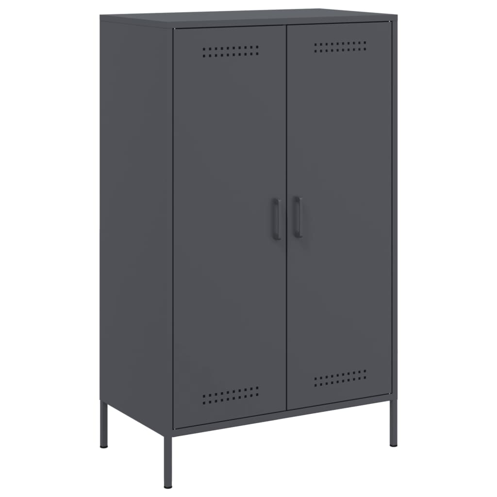 Highboard Anthracite 68x39x113 cm Steel