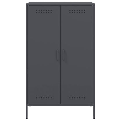 Highboard Anthracite 68x39x113 cm Steel