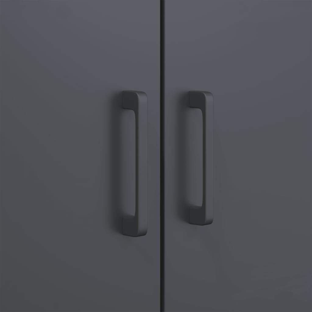 Highboard Anthracite 68x39x113 cm Steel