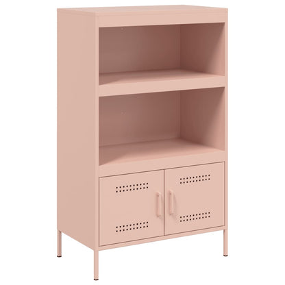 Highboard Pink 68x39x113 cm Steel