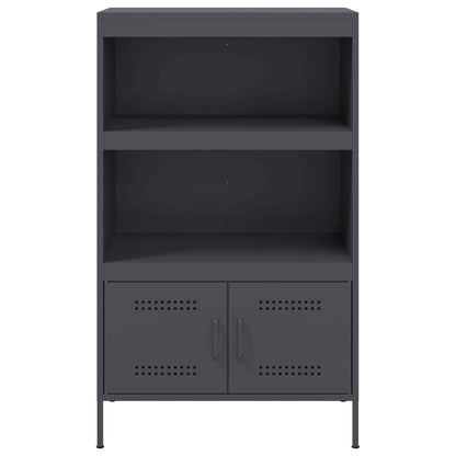 Highboard Anthracite 68x39x113 cm Steel