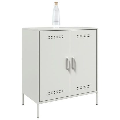 Sideboard White 68x39x79 cm Steel