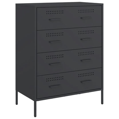 Sideboard Black 68x39x89 cm Steel