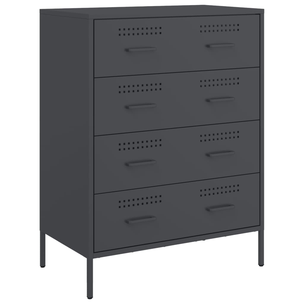 Sideboard Anthracite 68x39x89 cm Steel