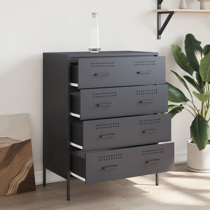 Sideboard Anthracite 68x39x89 cm Steel