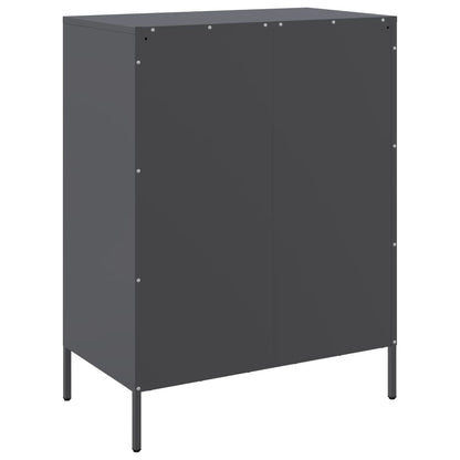 Sideboard Anthracite 68x39x89 cm Steel