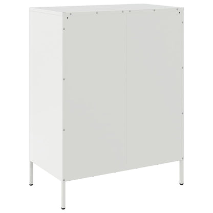 Sideboard White 68x39x89 cm Steel