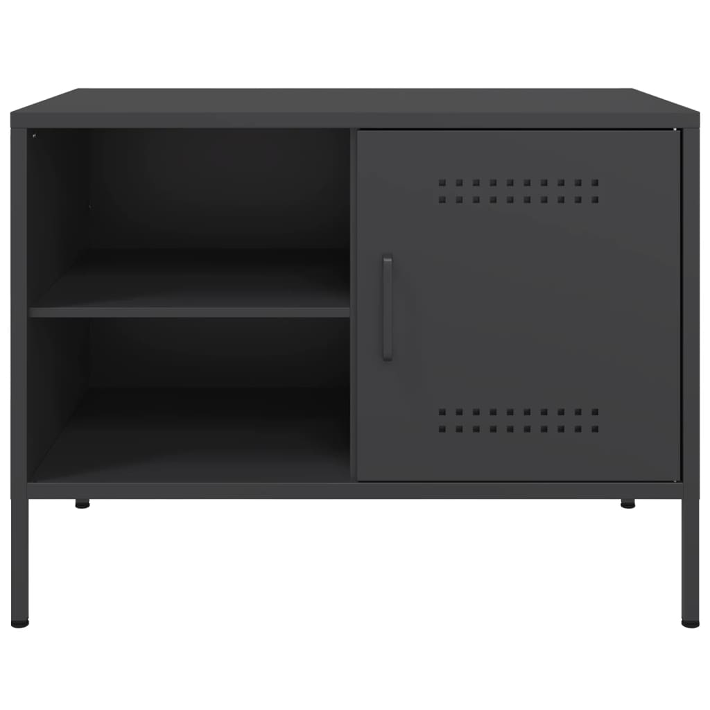 TV Cabinet Black 68x39x50.5 cm Steel