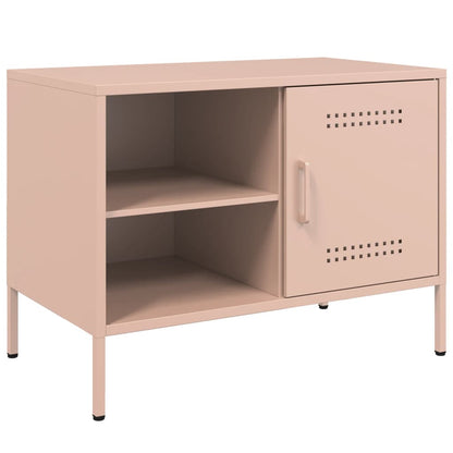 TV Cabinet Pink 68x39x50.5 cm Steel