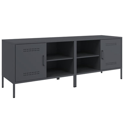 TV Cabinets 2 pcs Anthracite 68x39x50.5 cm Steel