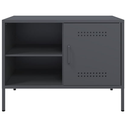 TV Cabinets 2 pcs Anthracite 68x39x50.5 cm Steel