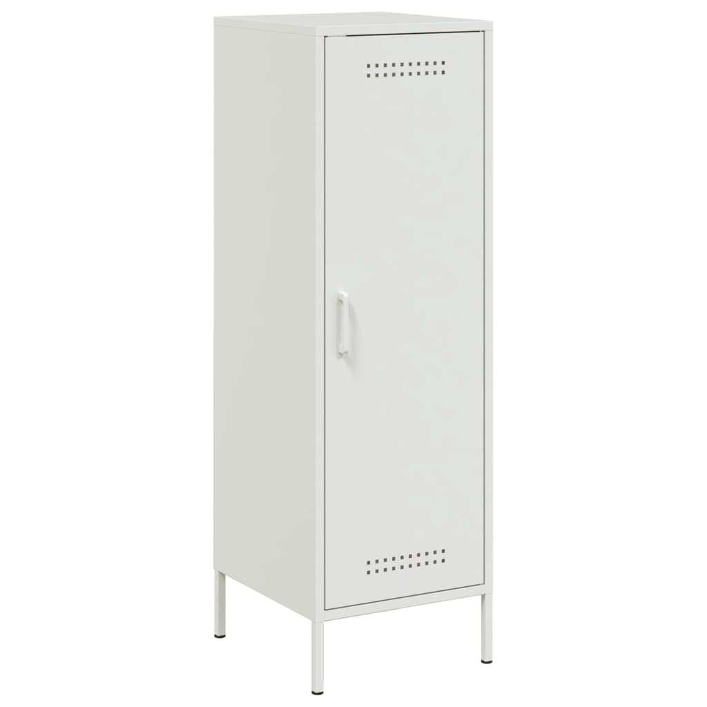 Highboard White 36x39x113 cm Steel