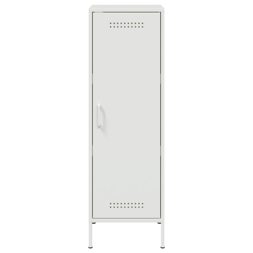 Highboard White 36x39x113 cm Steel