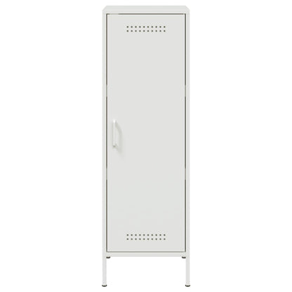 Highboard White 36x39x113 cm Steel