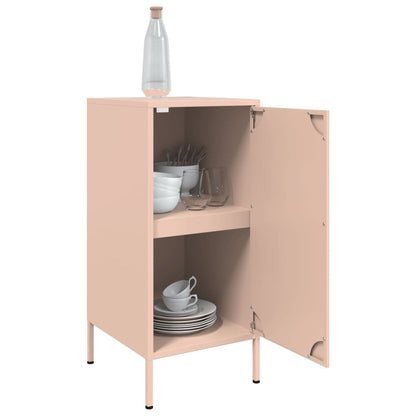 Sideboard Pink 36x39x79 cm Steel