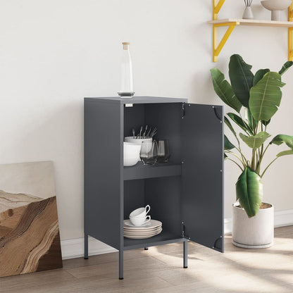 Sideboard Anthracite 36x39x79 cm Steel