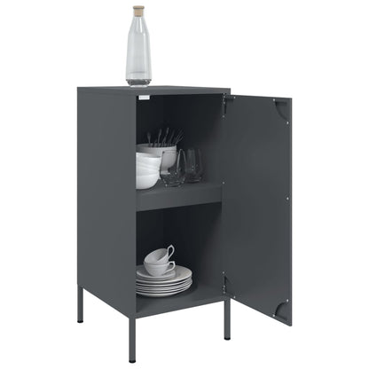 Sideboard Anthracite 36x39x79 cm Steel