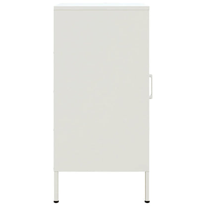 Sideboard White 36x39x79 cm Steel