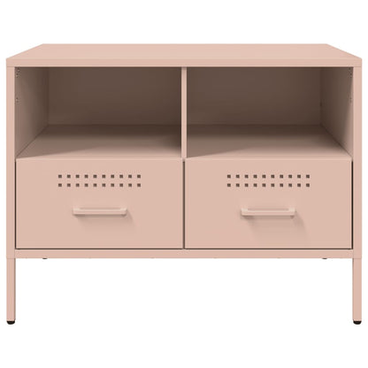 TV Cabinet Pink 68x39x50.5 cm Steel