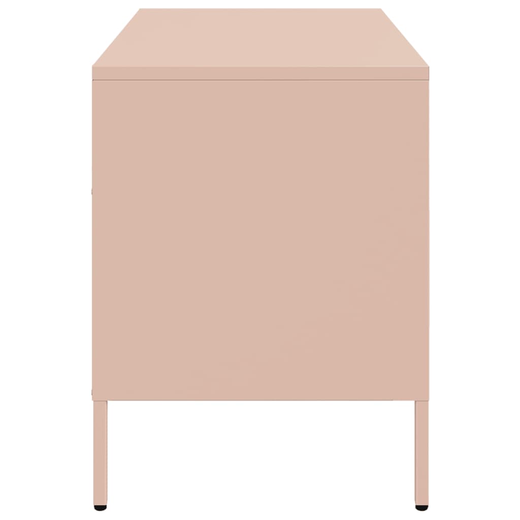 TV Cabinet Pink 68x39x50.5 cm Steel