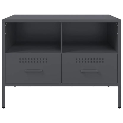 TV Cabinets 2 pcs Anthracite 68x39x50.5 cm Steel